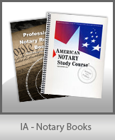 IA - Notary Books